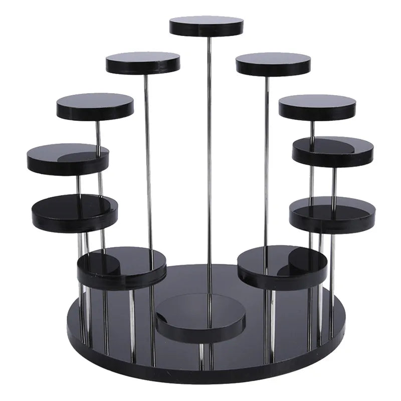 Cupcake Stand Acrylic Display Stand For jewelry Cake Dessert Rack Party Decor