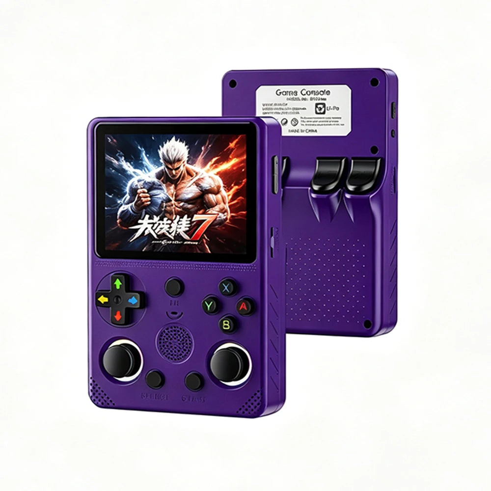 RG36max Upgraded Version Retro Handheld Game Console, RK3326 Quad-Core, 3.5" Screen, 128GB 40000+ Games, RGB Joysticks