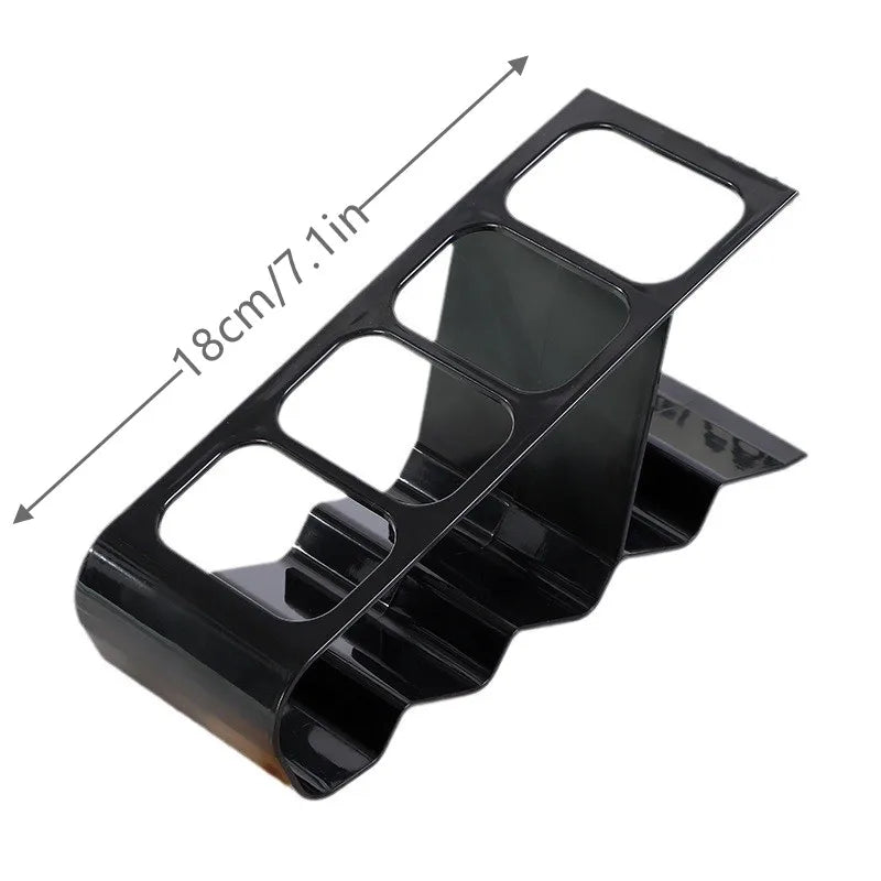 4-Grid Storage Rack Tv Air Conditioning Remote Control Stand Holder Desktop Shelf Sundries Organizer Home Office Storage Holders