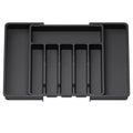1Pcs Upgradation Adjustable Flatware Tableware Organizer – Plastic Multifunctional Drawer Organizer for Kitchen Counter Utensils