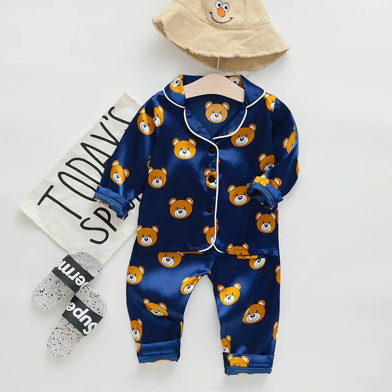 1 2 3 4 5 Years Winter Boys Clothing Sets Alphabet Fashion Warm Coat And Pants 2Pcs Boys Suits Birthday Gifts New Kids Clothes