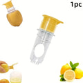 1/2pcs Lemon Mini Squeezer Portable Lemon Juicer With Lid, Squeeze Lime for Cocktails Easy Juice Extractor Freshness Preserving