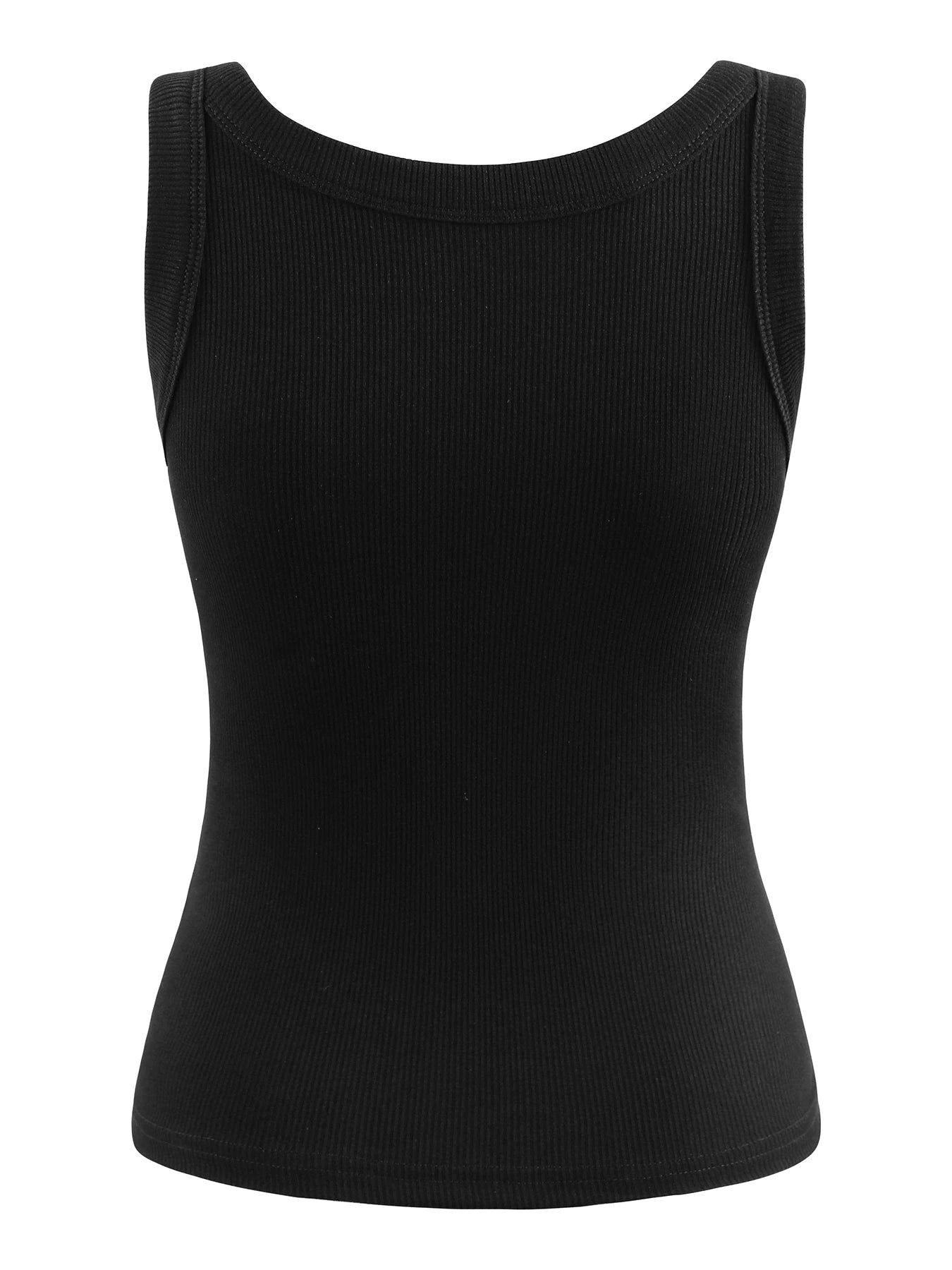 3PCS Y2K Ribbed Cotton Tank Tops Womens Summer Slim O-Neck Sleeveless Casual Soft Breathable Vest Sporty Wear Daily Undershirt