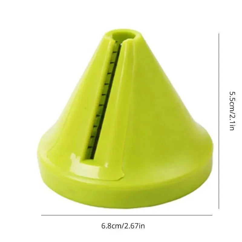 1-3pcs Vegetable Fruit Spiral Shredder Peeler Multi-function Manual Shredder Device Carrot Rotating Shredder Grater Kitchen Tool
