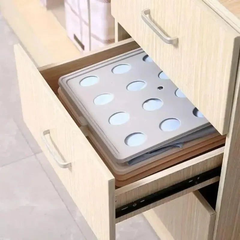 Stackable Shirt Organizer Boards Foldable Clothes Storage Space Saving Wardrobe Drawer Organizer for T Shirt Sweaters Closet Use