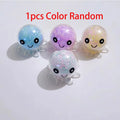 New Glow Stress Relief Fidget Octopus Balls Cute Soft Squeeze Funny Gift TPR Decompressing