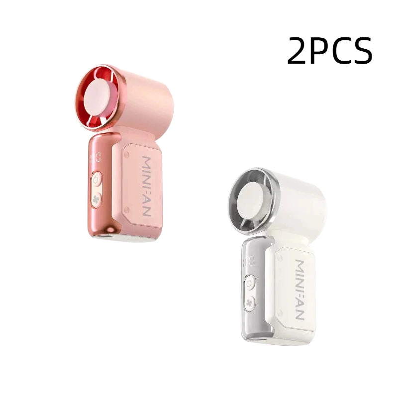 Mini Handheld Fan Portable Small Electric Fan Usb Charge Portable Pocket Fan Suitable For Outdoor Travel Office Use Summer Gifts