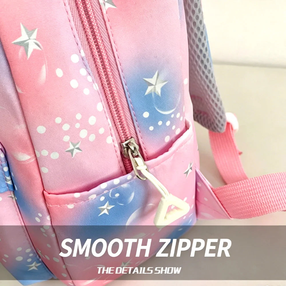 Pink 10-Inch Lightweight Backpack K D H Rumi Mira Zoey HUNTR/X Saja School Bag for Boys And Girls Kindergarten Moch