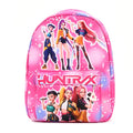 Pink 10-Inch Lightweight Backpack K D H Rumi Mira Zoey HUNTR/X Saja School Bag for Boys And Girls Kindergarten Moch