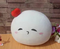 Classic Round Ball Shape Plush Pillow Toy Multi Expression Anime Character Stuffed Doll Role Play Decorative Plush Figurine Gift