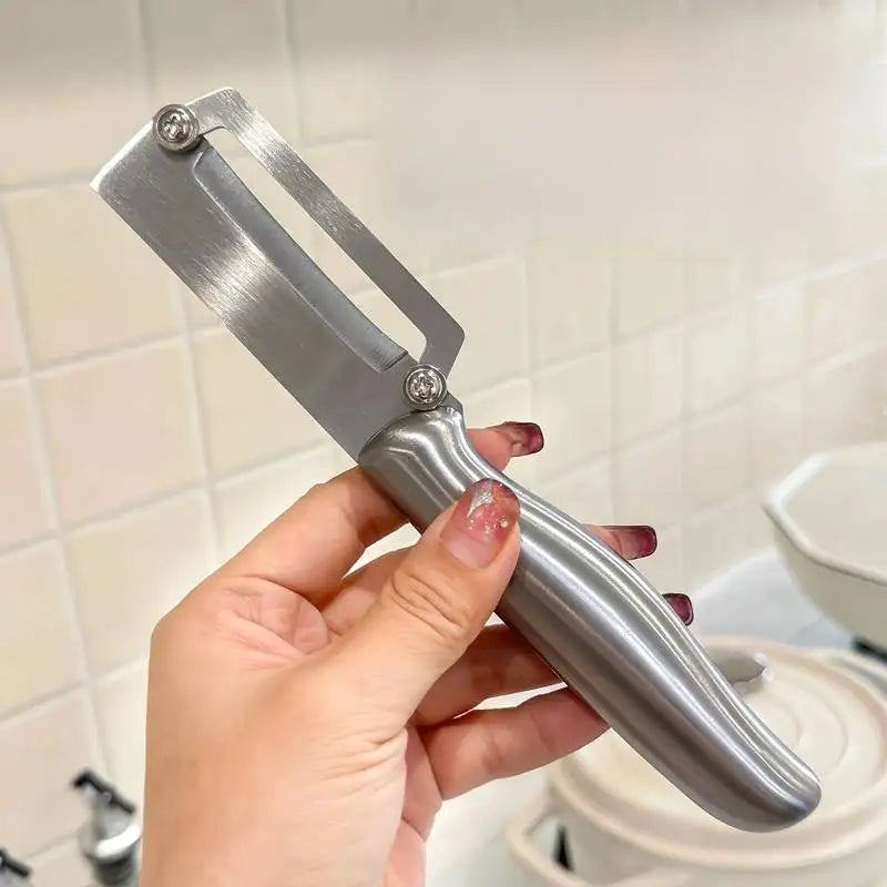 Stainless Steel Vegetable Peeler Kitchen Melon Planer Double-Head Peeler Household Multiple-Function Fruit And Vegetable Peeler