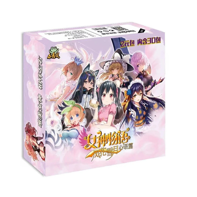 Goddess Story NS Cherish Series Anime Girls TCG CCG Booster Box Trading Collection Cards Rare NS-5M-01 NS-02 Rare Ssr MR