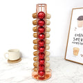 Coffee Pod Holder for Nespresso OriginalLine Storage Organizer 360 Rotatable Coffee Capsules Carousel 60 Coffee Pods