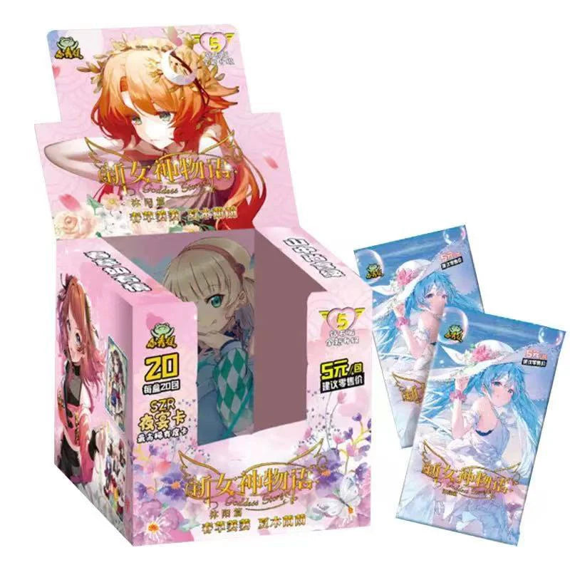 Goddess Story NS Cherish Series Anime Girls TCG CCG Booster Box Trading Collection Cards Rare NS-5M-01 NS-02 Rare Ssr MR
