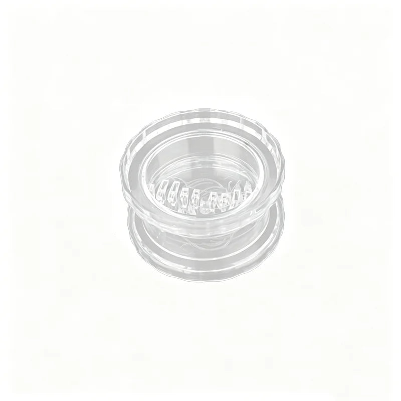 Kitchen Multifunctional Garlic Press Transparent Manual Garlic Crusher Chopper Convenient To Carry Convenient Garlic Masher