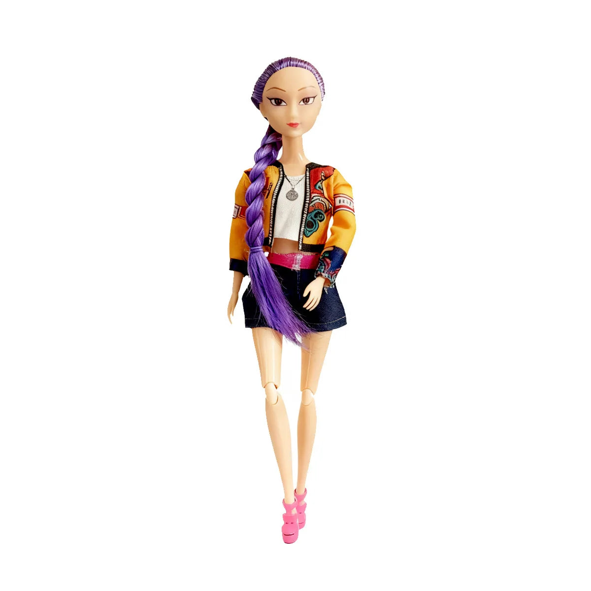 30 Cm Doll, Kpop Toy, Devil Hunter Action Figure, Rumi, Mira, Zoey, Beautiful Princess, Girl Plastic Doll, DIY Toy, Monster Hunt