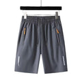 Men's Plus Size Summer Ice Silk Cool Short Pants Fashion Male Thin Loose Quick-dry Shorts Sweatpants Casual Sport Stretch Pants