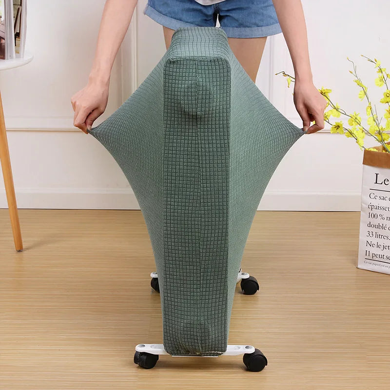 Radiator Dust Cover Household Oil Tin Dust Cover Heater Cover Protecter Fabric Electric Heating Dust Cover Home Storage Cleaning