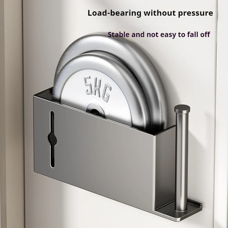 Kitchen Paper Towel Holder Adhesive Tissue Hanger Punch-Free Roll Paper Dispenser Cabinet Storage Napkin Rack