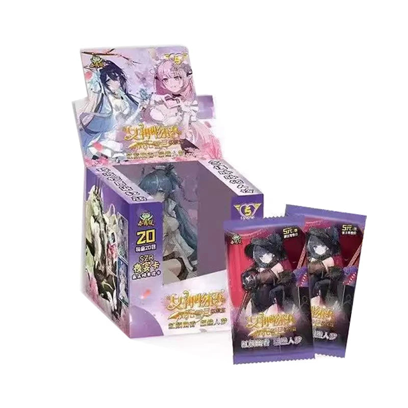 Goddess Story NS Cherish Series Anime Girls TCG CCG Booster Box Trading Collection Cards Rare NS-5M-01 NS-02 Rare Ssr MR