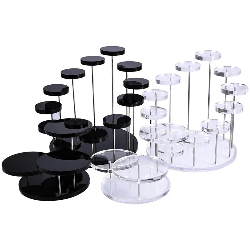 Cupcake Stand Acrylic Display Stand For jewelry Cake Dessert Rack Party Decor