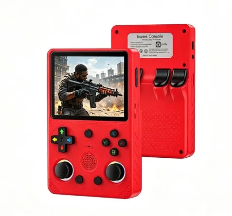 RG36max Upgraded Version Retro Handheld Game Console, RK3326 Quad-Core, 3.5" Screen, 128GB 40000+ Games, RGB Joysticks