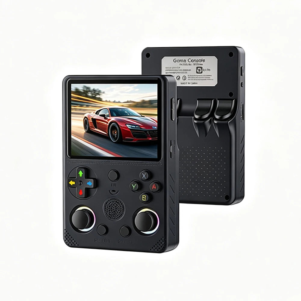 RG36max Upgraded Version Retro Handheld Game Console, RK3326 Quad-Core, 3.5" Screen, 128GB 40000+ Games, RGB Joysticks