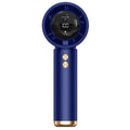 USB Rechargeable Turbo Fan Portable Handheld Mini Air Cooler LED Display Quiet Cooling for Outdoor Travel Office Desk Home Use