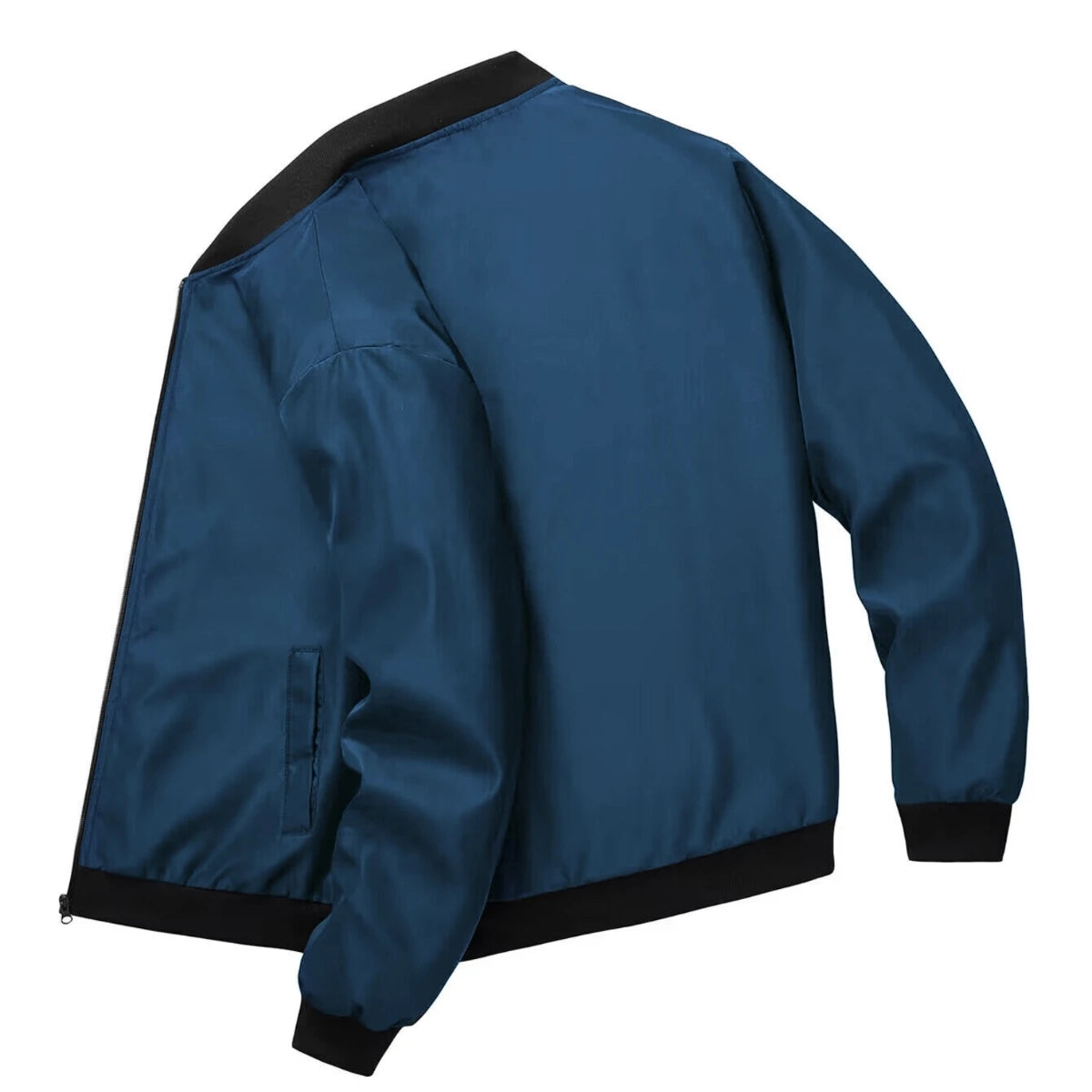 Men's Solid Color Casual Sports Zipper Stand Collar Hoodie Cardigan Coat - Comfortable Fashionable Men's Outerwear