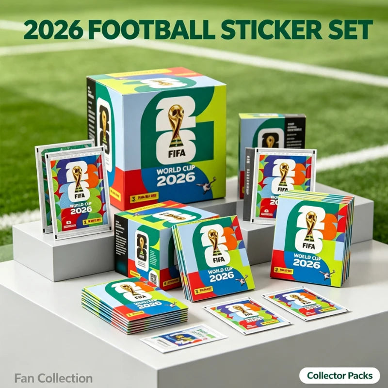 *%In Stock Panini 2026 FIFA World Cup Sticker Pack Panini Soccer Card Panini Cards Soccer Memorabilia Collection Football Cards