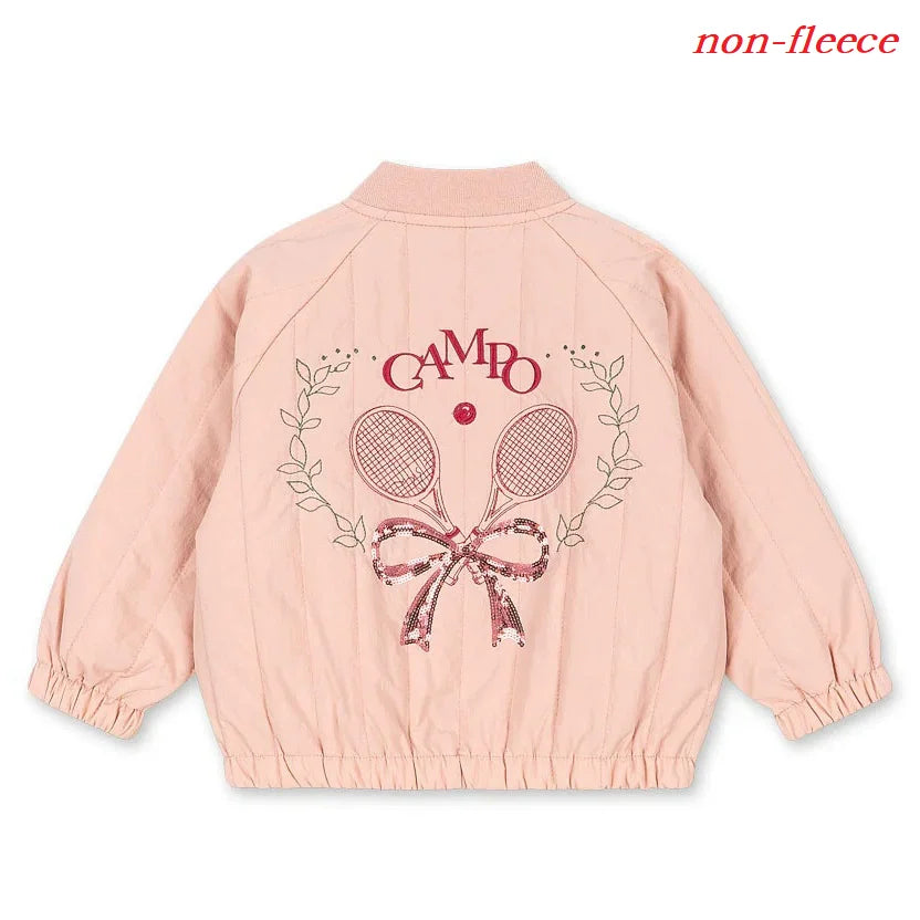 Children's Jacket 2026 Winter New Printed Cute Fleece Thermal Girls Jacket Cotton Thickened Windproof Boys Baby Cotton Clothes