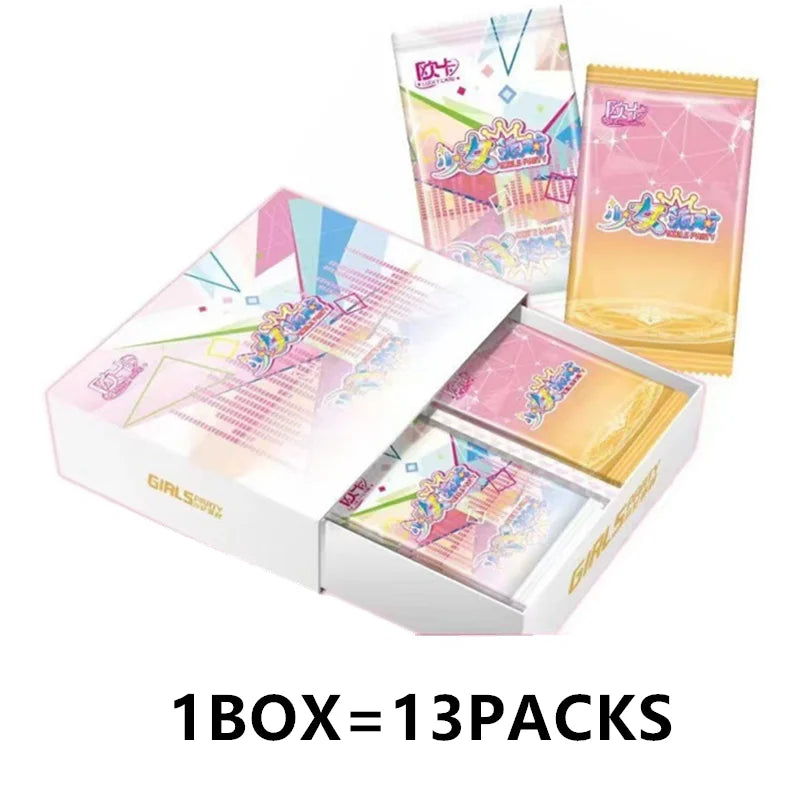 90pcs Set Goddess Story Thickened Gold Card Collectible Sexy Swimsuit Party Anime Collection Card Board Game Toy Gift