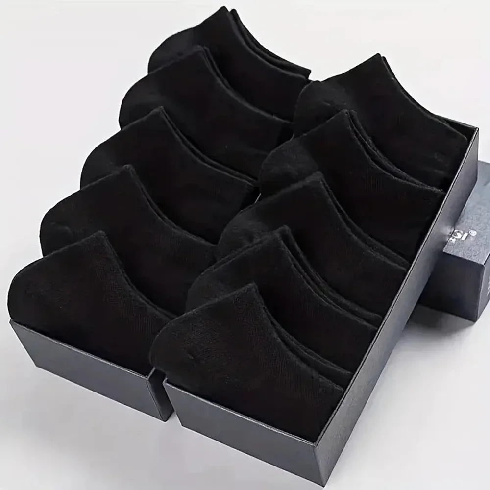 5/10/40Pairs Summer Solid Low Cut Ankle Socks Men Women Sports Socks Odor Proof Sweat Absorbing Sock Male lady Hosiery