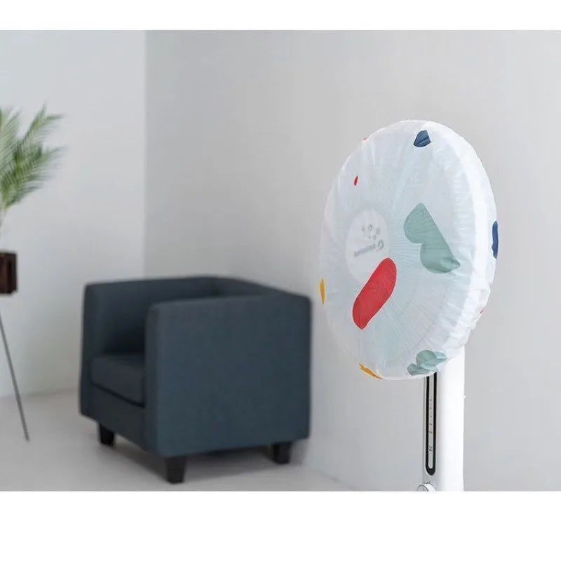 One Set 2 Electric Fan Dust Cover • Durable Protective Cover • Suitable for All Fans • Easy-to-Clean Design for All Seasons • Su
