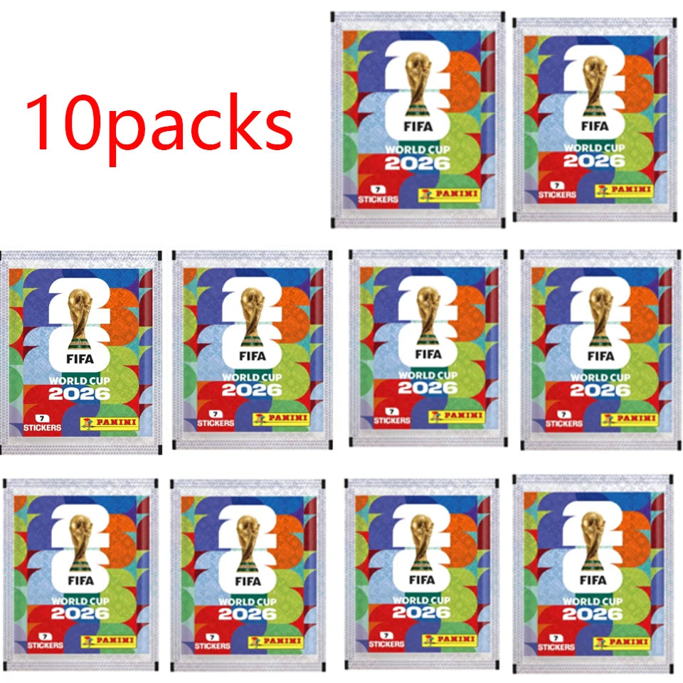 *%In Stock Panini 2026 FIFA World Cup Sticker Pack Panini Soccer Card Panini Cards Soccer Memorabilia Collection Football Cards
