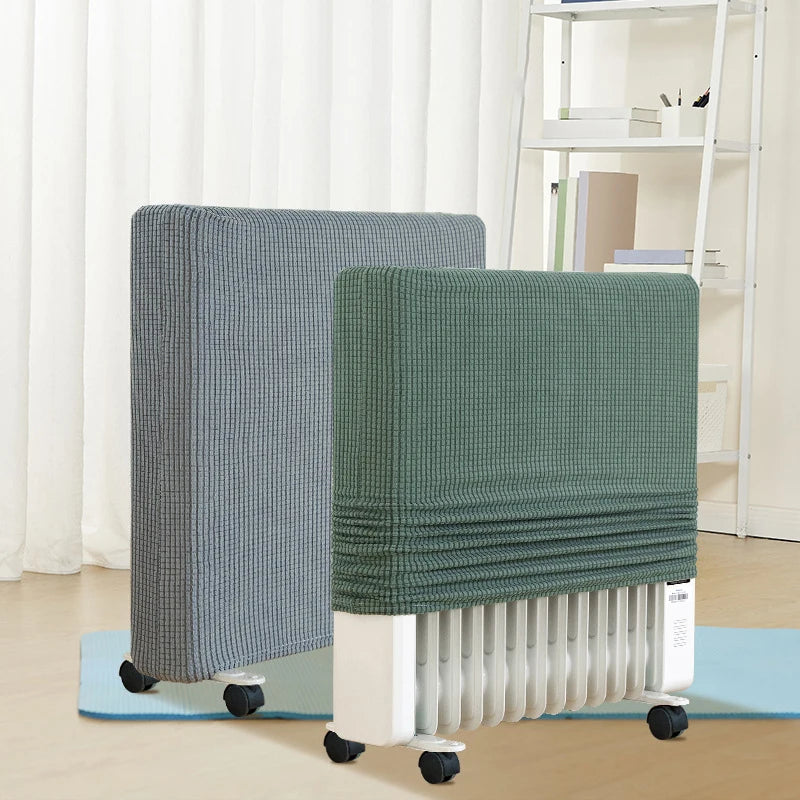 Radiator Dust Cover Household Oil Tin Dust Cover Heater Cover Protecter Fabric Electric Heating Dust Cover Home Storage Cleaning
