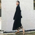 white Long Cardigan for women 2026 new winter clothes Knitted fluffy long sleeve Cashmere sweater coat korean style warm vintage