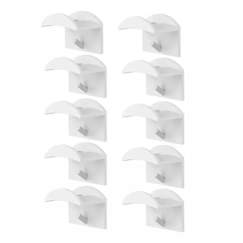 Baseball Cap Hooks Wall Mounted No Trace Hooks for Hat Necklace Headphone Storage Simple Design Home Accessories Wall Hooks