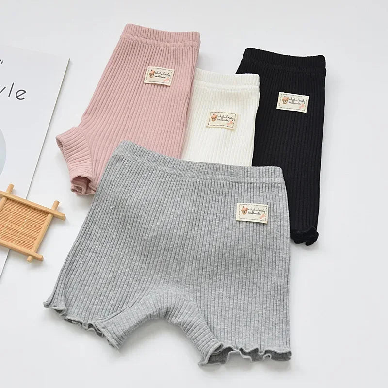 Child Safety Leggings for Girls - Anti-Exposure Underwear & Shorts Set, Secure Playtime & Activewear