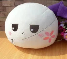 Classic Round Ball Shape Plush Pillow Toy Multi Expression Anime Character Stuffed Doll Role Play Decorative Plush Figurine Gift