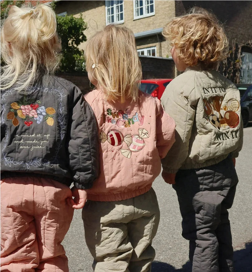 Children's Jacket 2026 Winter New Printed Cute Fleece Thermal Girls Jacket Cotton Thickened Windproof Boys Baby Cotton Clothes