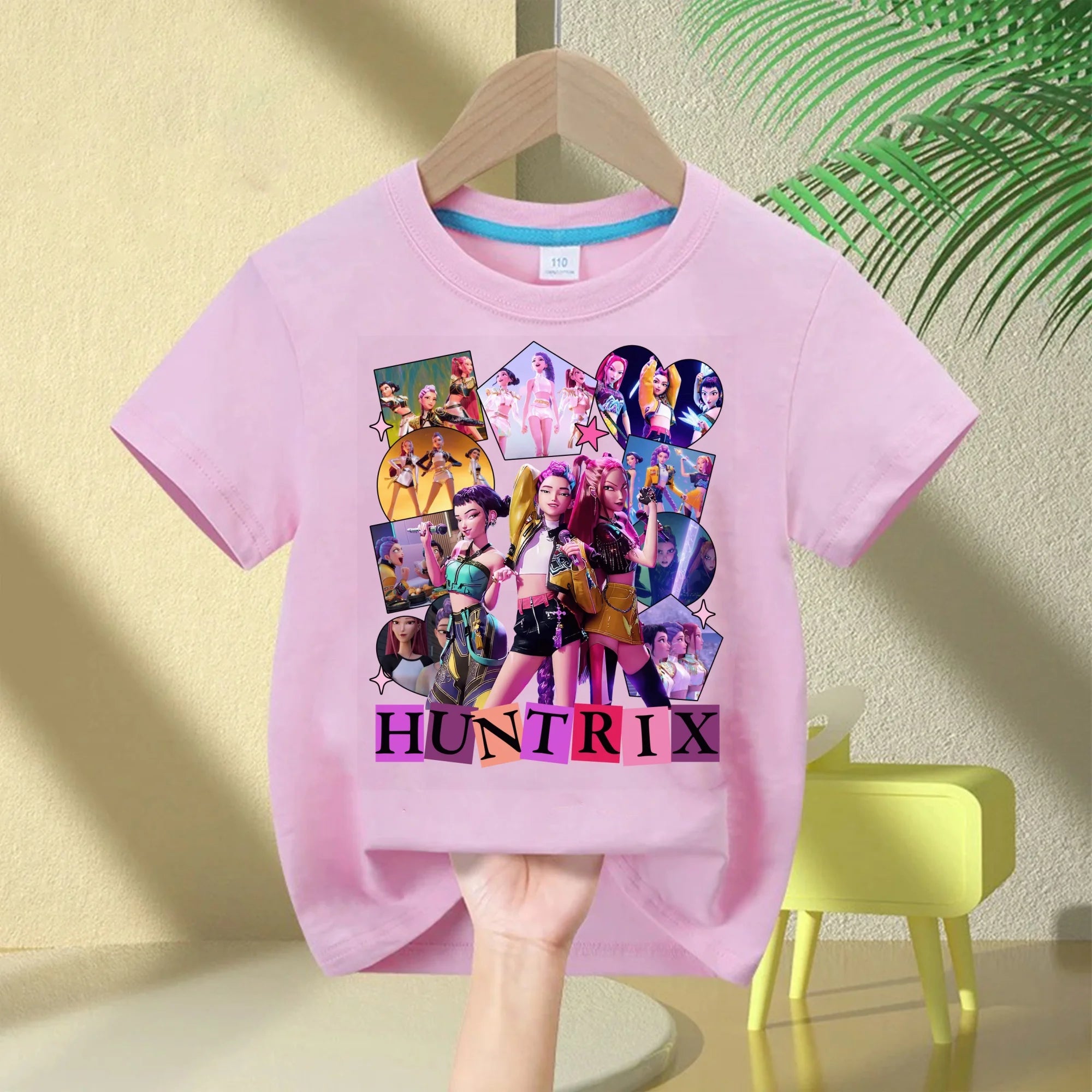 Kpop Demon Hunters 2026 Hot Movie Kids T‑Shirt Soft Cotton Toddler Boys Girls Tops Fashion Casual Children Clothing Fan Gifts