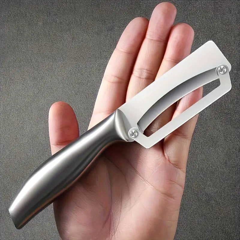 Stainless Steel Vegetable Peeler Kitchen Melon Planer Double-Head Peeler Household Multiple-Function Fruit And Vegetable Peeler