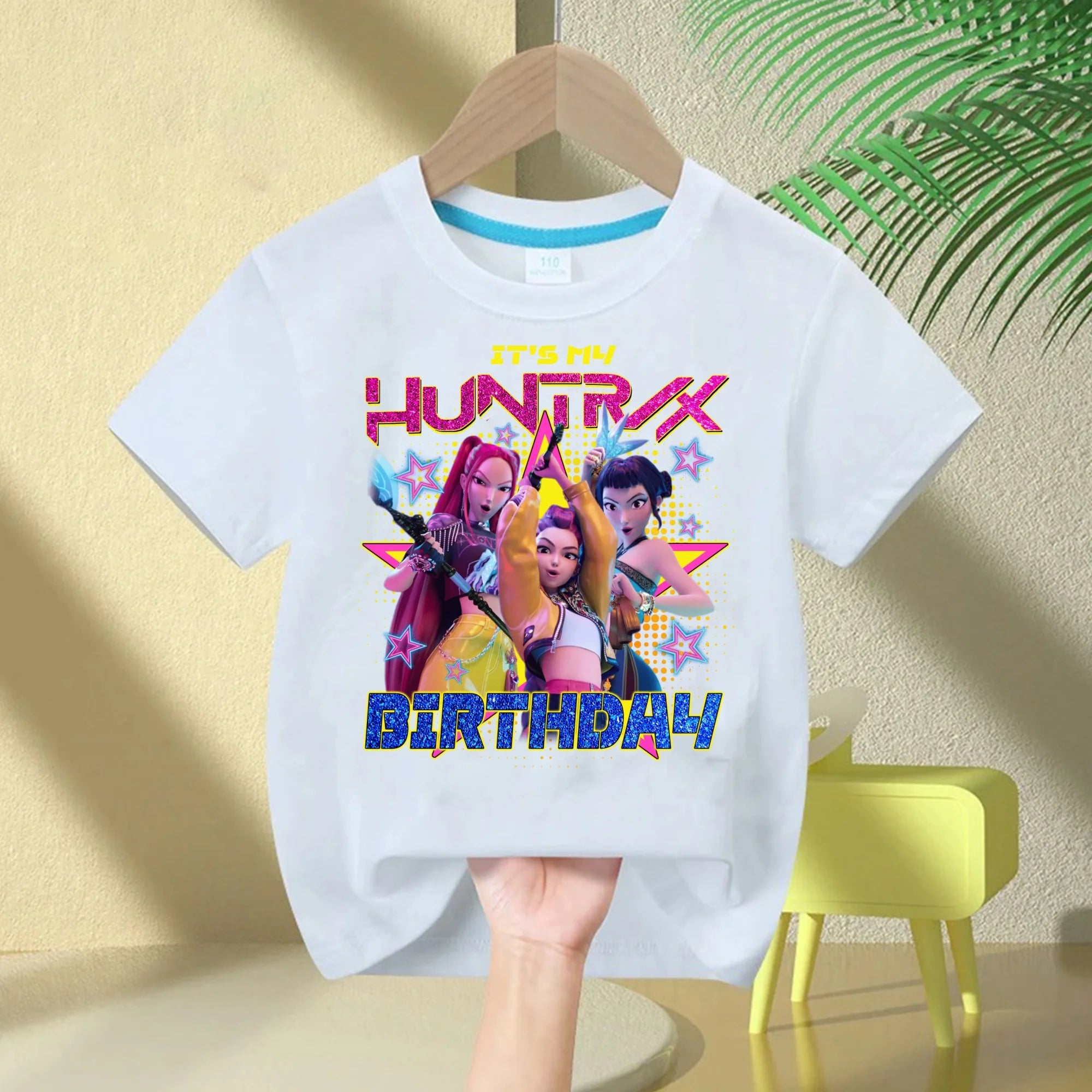 Kpop Demon Hunters 2026 Hot Movie Kids T‑Shirt Soft Cotton Toddler Boys Girls Tops Fashion Casual Children Clothing Fan Gifts
