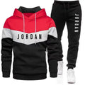 New Autumn Winter Men's Casual Pullover Hoodie Trousers 2-Piece Outdoor Jogging Fashion Hooded Sweatshirt Sportswear Tracksuit