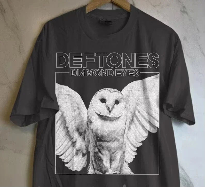 Deftones Tour “Diamond Eyes” Rock Band T-Shirt. A fan-exclusive T-shirt for those seeking light in the darkness.