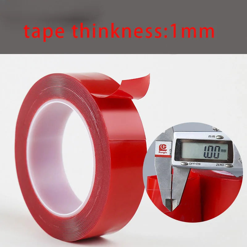 3M Transparent Double Sided Tape Nano Tape Waterproof Wall Stickers Reusable Heat Resistant Bathroom Home Decoration Tapes