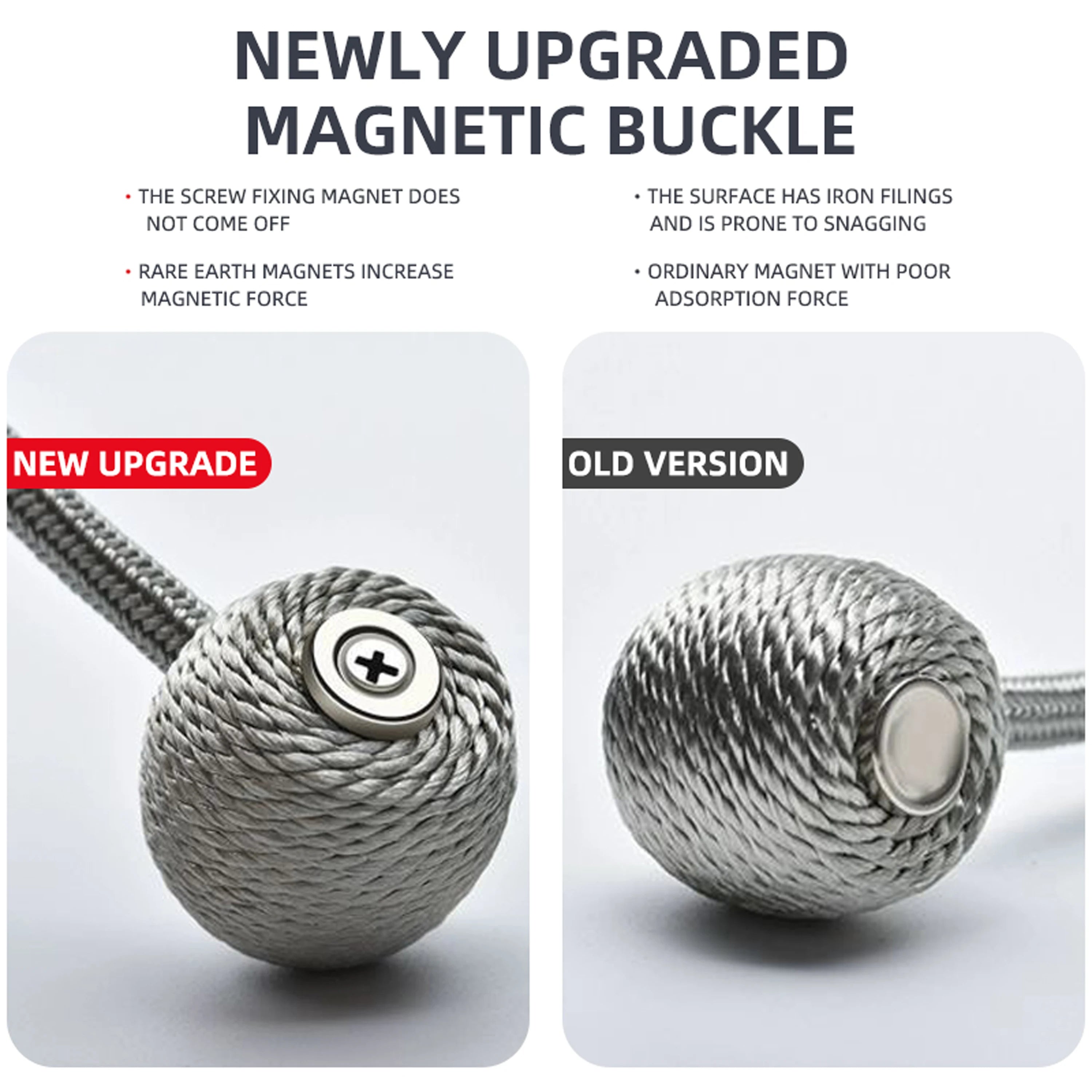 2pcs modern minimalist magnetic ball curtain tiebacks with thicker twisted cords can be styled at will,for bedrooms, living room