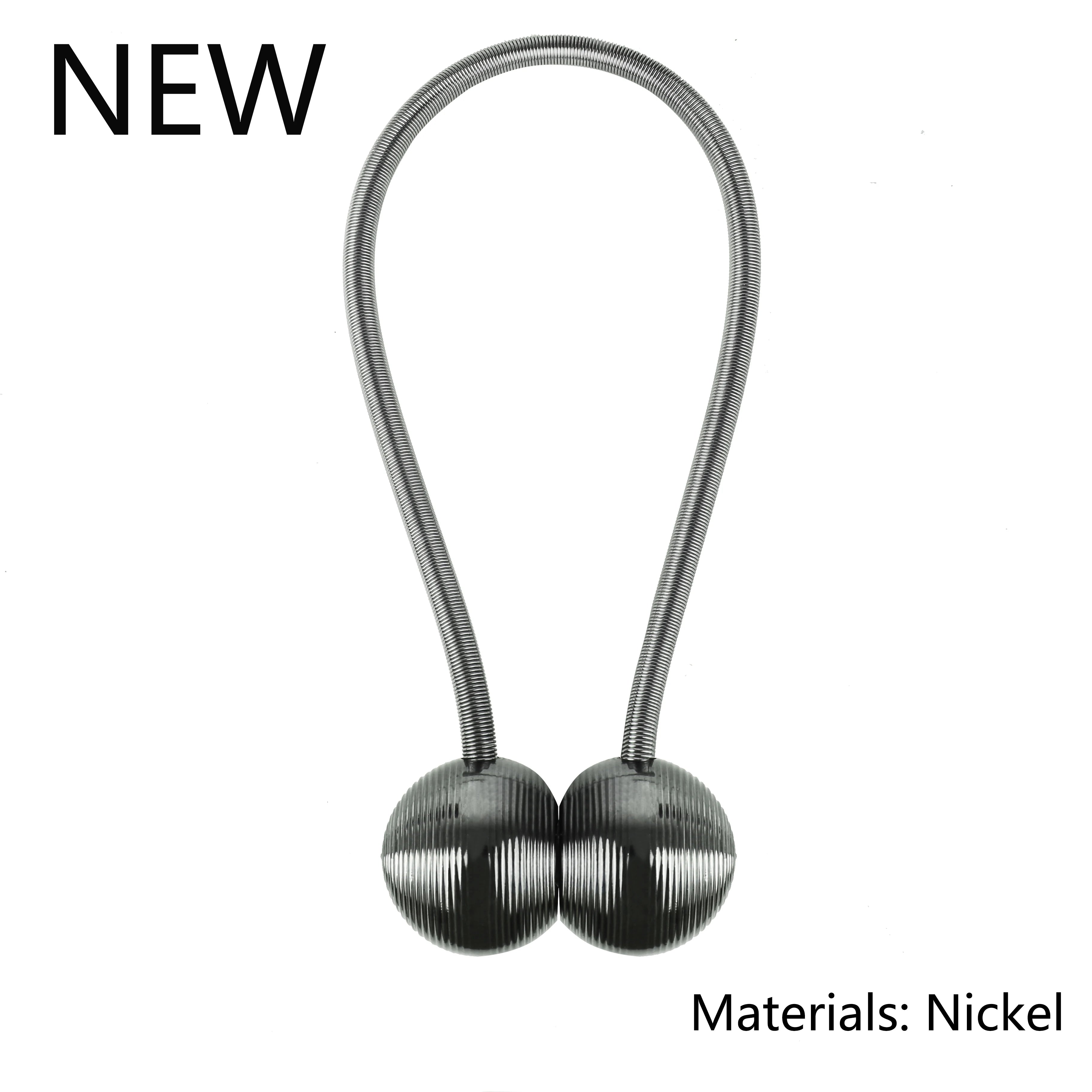 BELAVENIR Magnetic Curtain Tieback High Quality Clip Curtains Buckle Holder Decorative Home Polyester Curtains Accessories