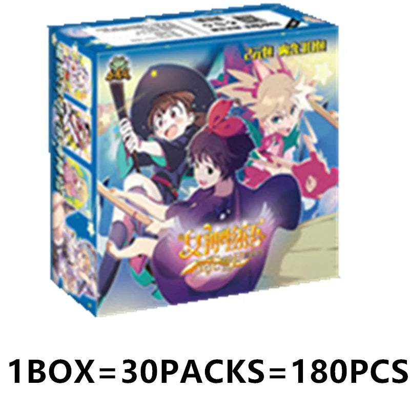 90pcs Set Goddess Story Thickened Gold Card Collectible Sexy Swimsuit Party Anime Collection Card Board Game Toy Gift